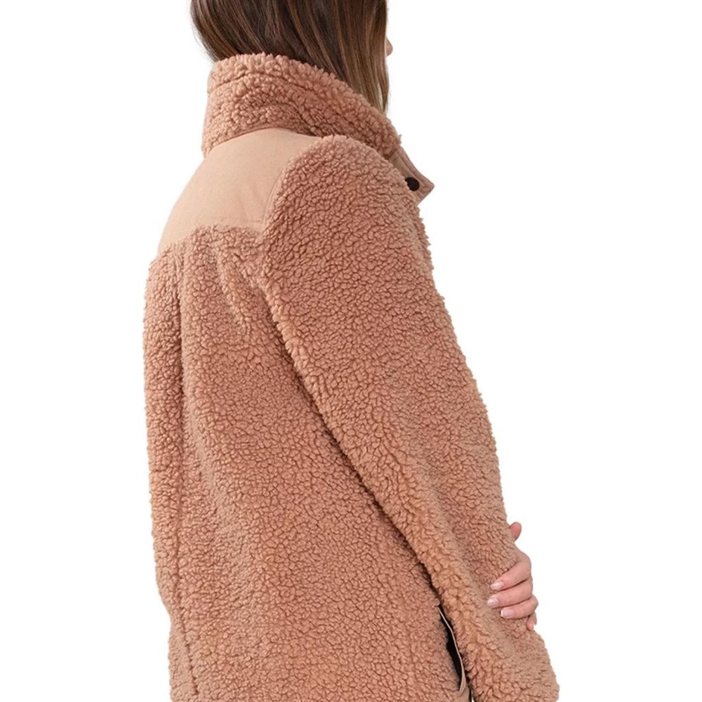 NWT Obermeyer Women's Andie Sherpa Fleece Jacket - Picture 4 of 9